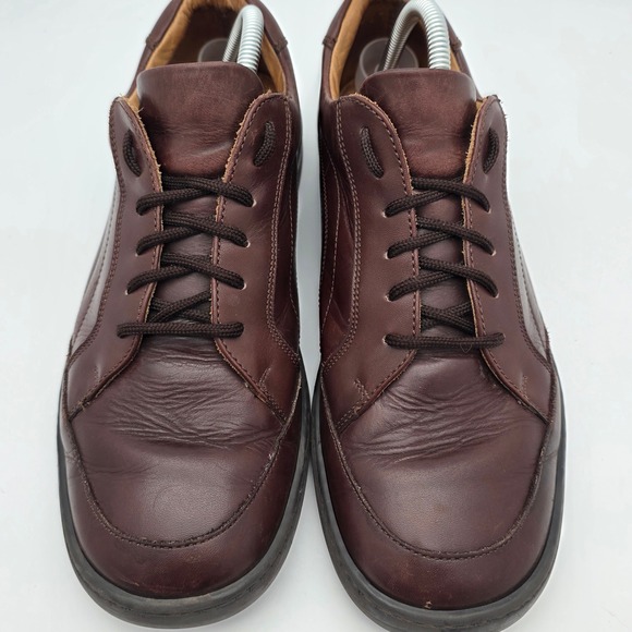 Coach Stephan Oxford Mens 10 D Leather Mahogany Brown Lace Up Made in Italy Shoe main image 15